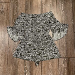 Express Off The Shoulder Romper